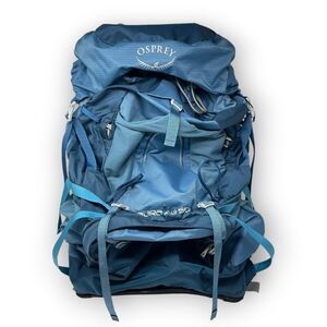 Osprey Aura AG 50L Hiking Backpack Blue Anti-Gravity Hip Belt Women’s WXS 14-17”